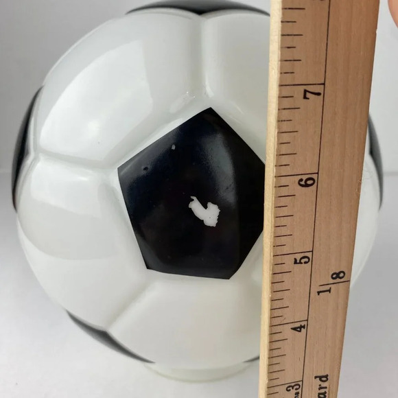 Vintage Soccer Ball Swag Lamp Light Shade SEE ALL - Picture 3 of 4